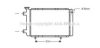 AVA QUALITY COOLING RT2021 Radiator, engine cooling